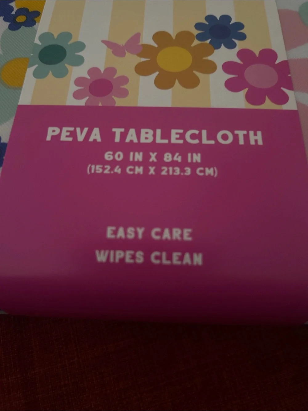 Dolly PEVA Floral Tablecloth - Pastel Multi